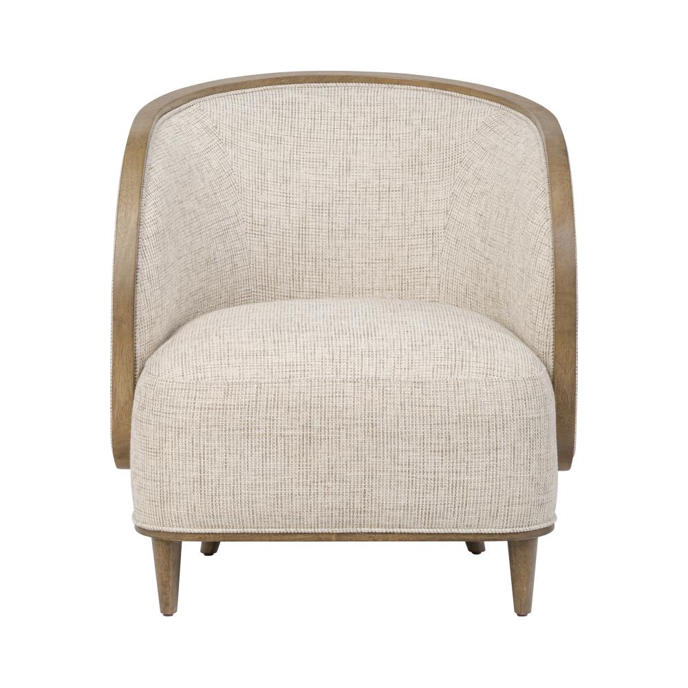 Hayworth Accent Chair - Harvest Oak/Sand