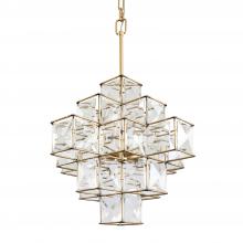 Varaluz 329P06CG - Cubic 6-Lt Pendant - Calypso Gold