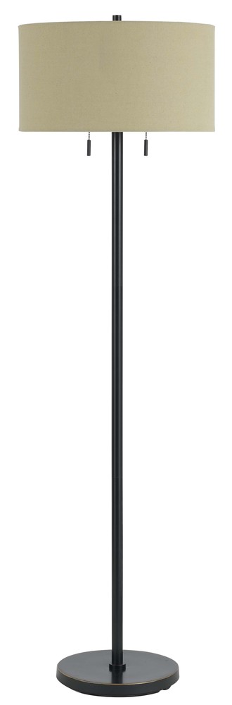 59&#34; Height Metal Floor Lamp in Dark Bronze