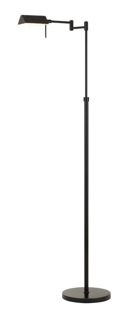 58.5&#34; Height Metal Floor Lamp in Dark Bronze Finish