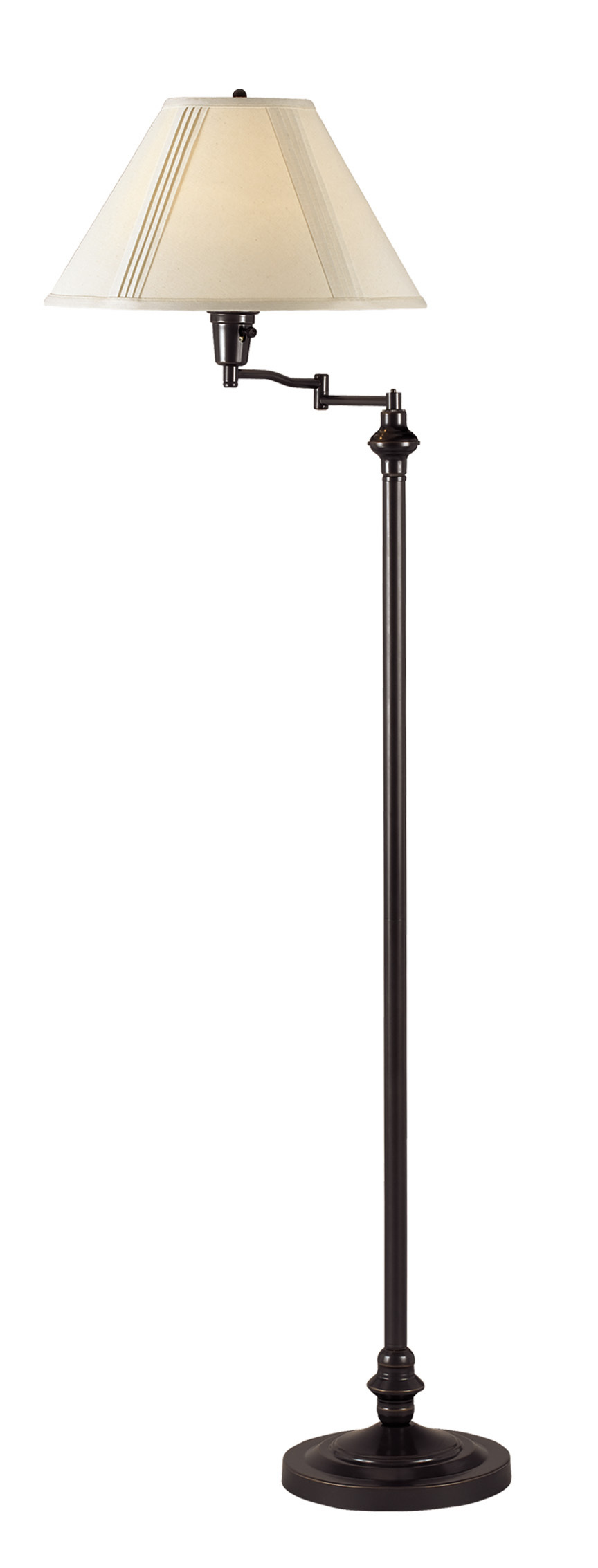 59&#34; Height Metal Floor Lamp in Dark Bronze