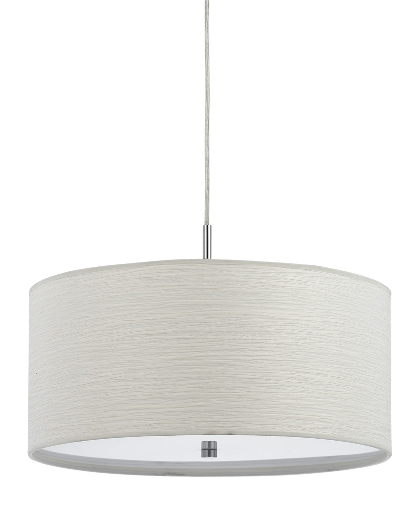 8.25&#34; Inch Tall Pendant Fixture in Casual White