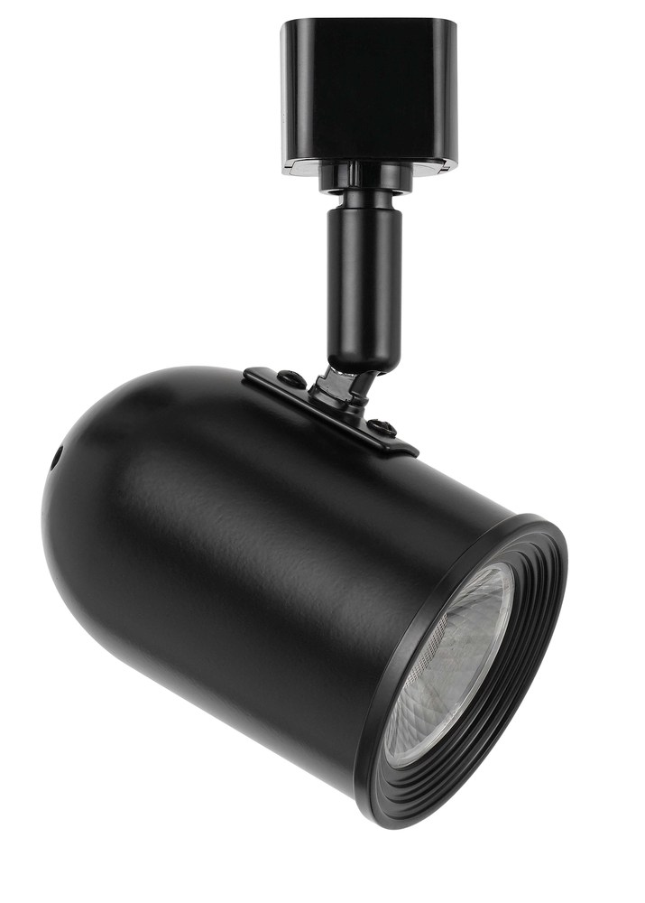 6&#34; Height Metal Track Head in Black Finish