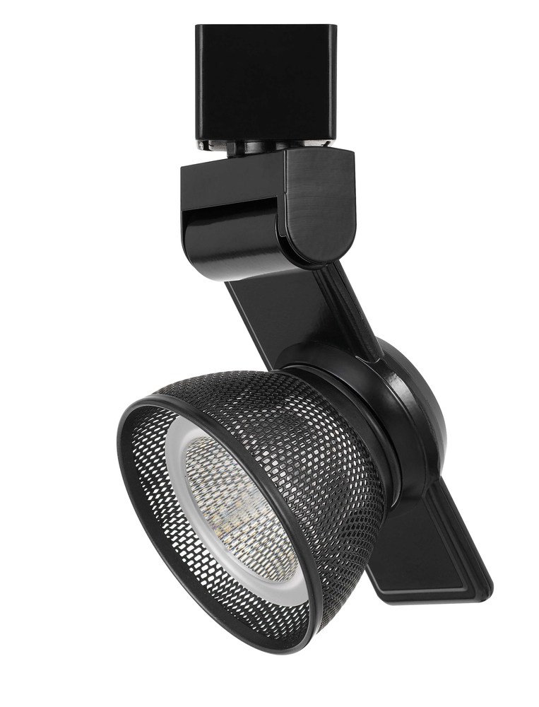 6&#34; Height Metal Track Head in Black Finish