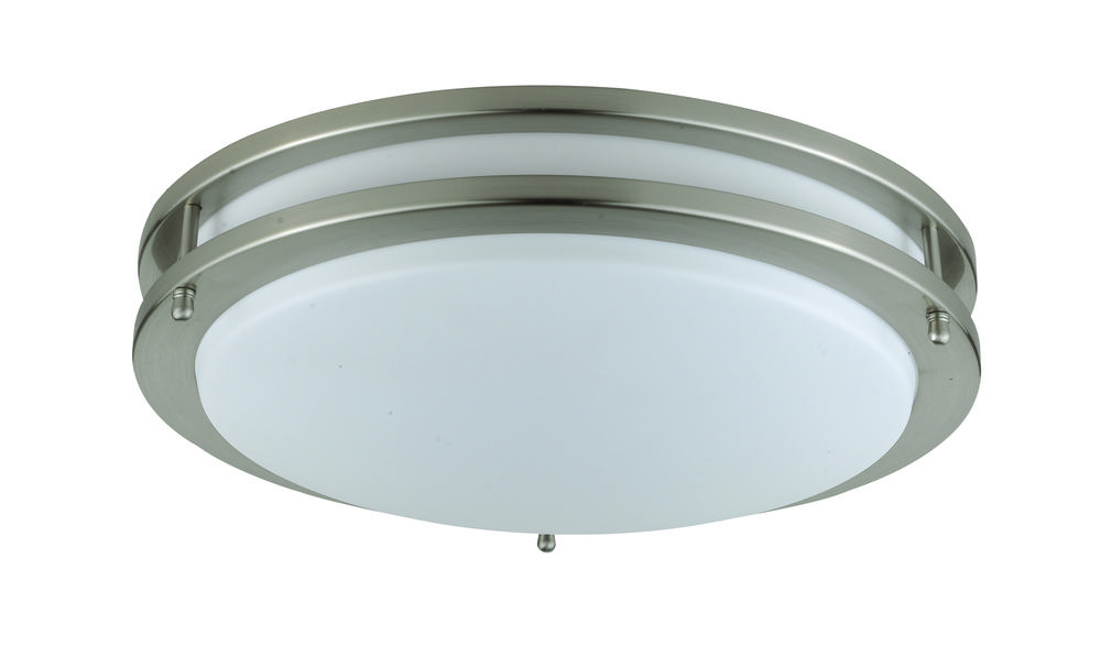 3.75&#34; Height Ceiling Fixture in Brushed Steel