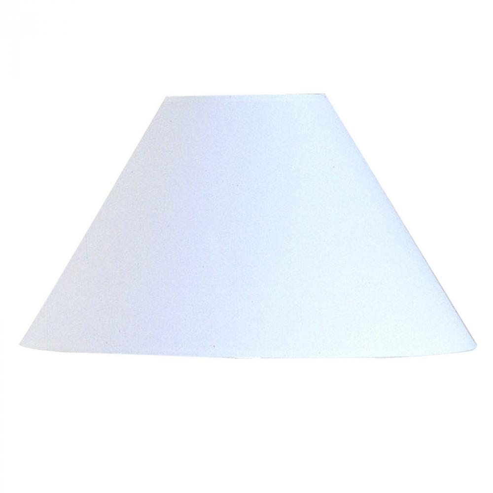 12&#34; Tall Off White Linen Shade