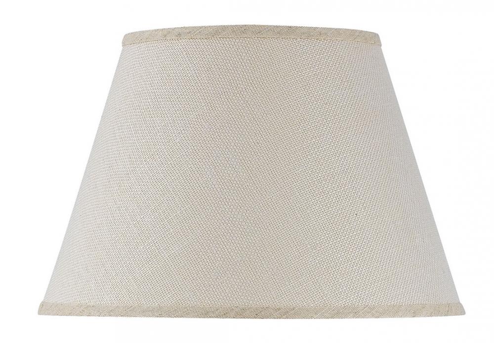 10.00&#34; Height Drum Shade in Burlap