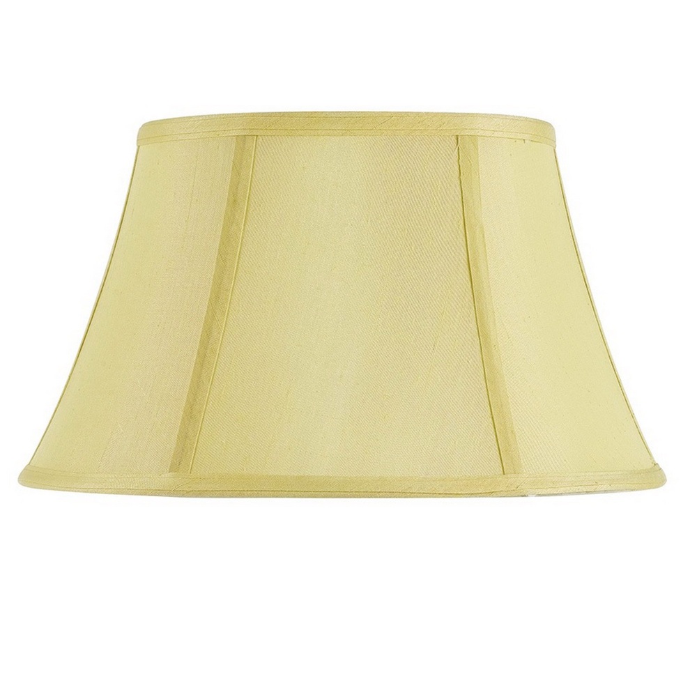 10.75&#34; Tall Champagne Fabric Shade