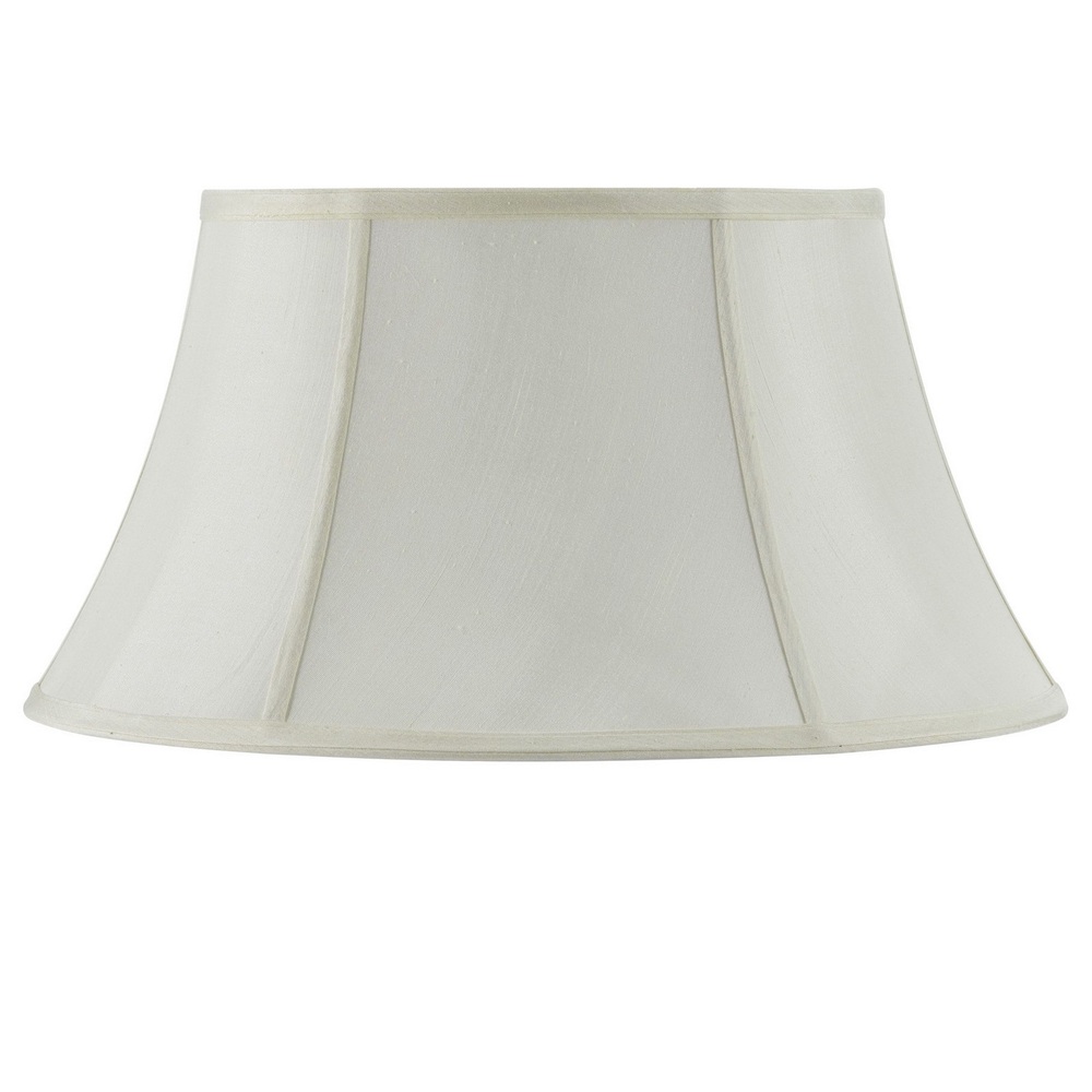 8.25&#34; Tall Eggshell Fabric Shade