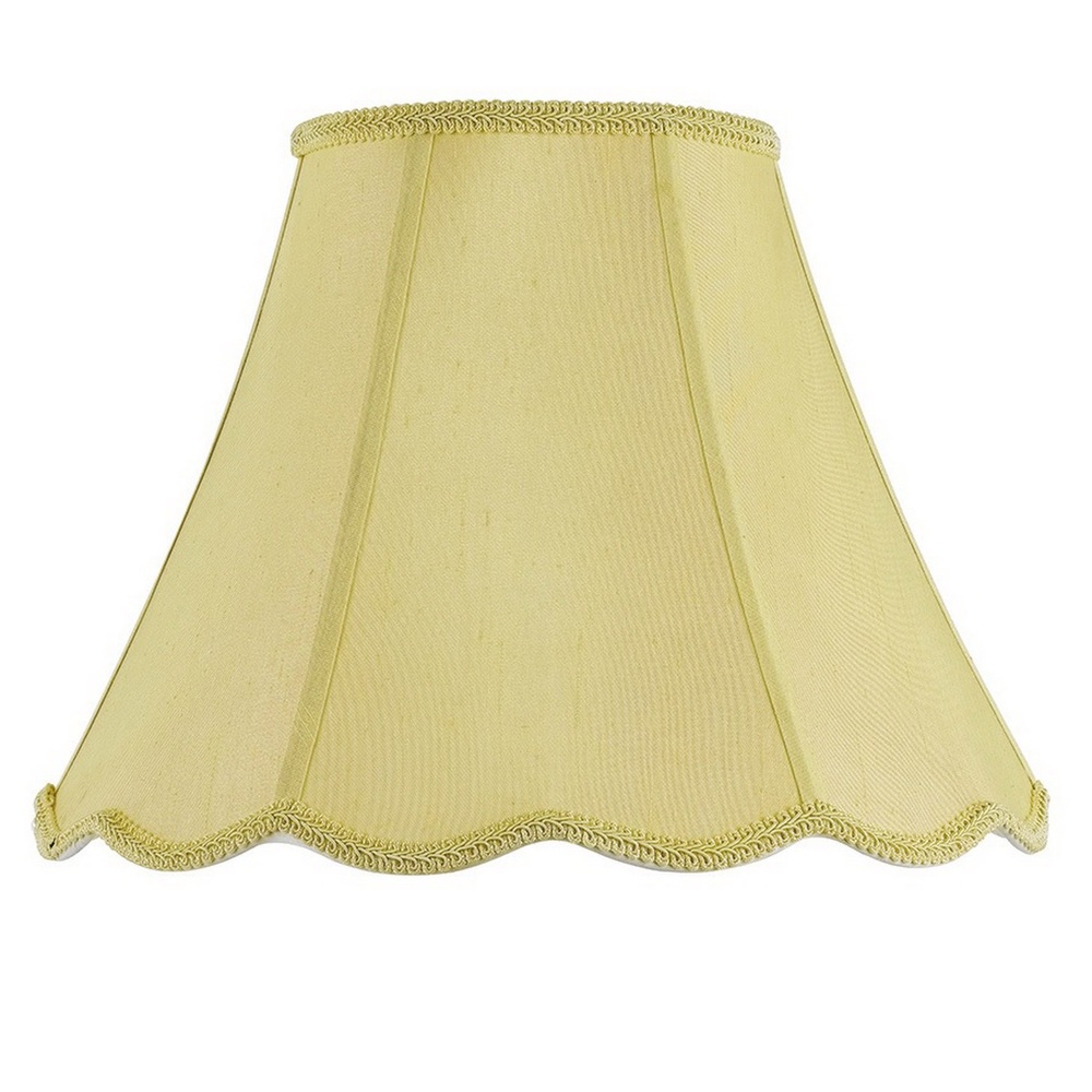 12.75&#34; Tall Champagne Fabric Shade