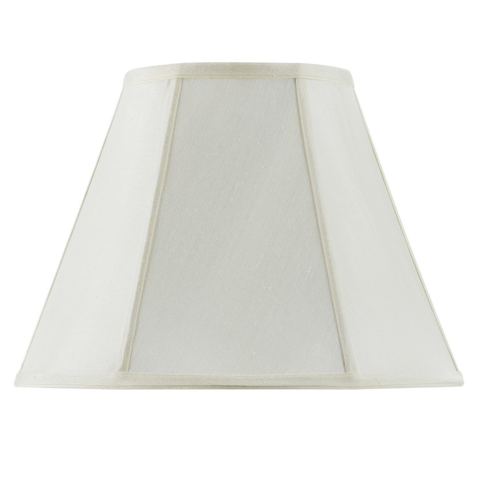 10&#34; Tall Eggshell Fabric Shade