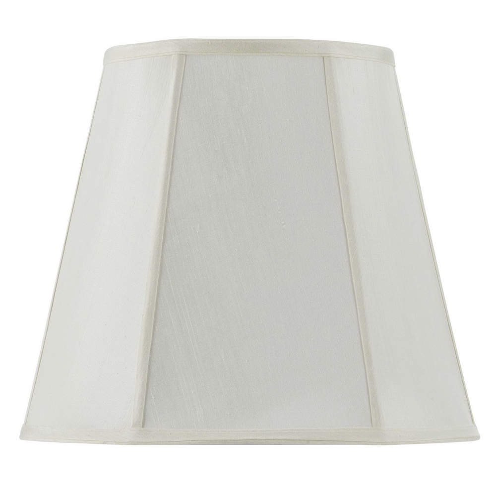 15&#34; Tall Eggshell Fabric Shade