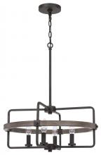 CAL Lighting FX-3765-4 - 60W X 4 Rawlins Metal Chandelier