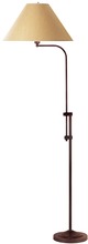 CAL Lighting BO-216-RU - 67.5" Height Metal Floor Lamp in Rust