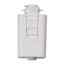 CAL Lighting HT-PN-ADOPT-WH - Line Voltage Pendant Track Adopter for Ht Track System