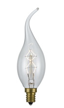 CAL Lighting LB-7148-25W - 4.75" Height Edison Bulb with E12 Base