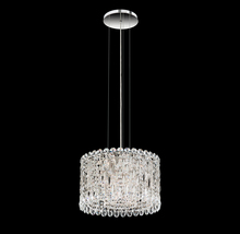 Schonbek 1870 RS8345N-401R - Sarella 8 Light 120V Mini Pendant in Polished Stainless Steel with Clear Radiance Crystal