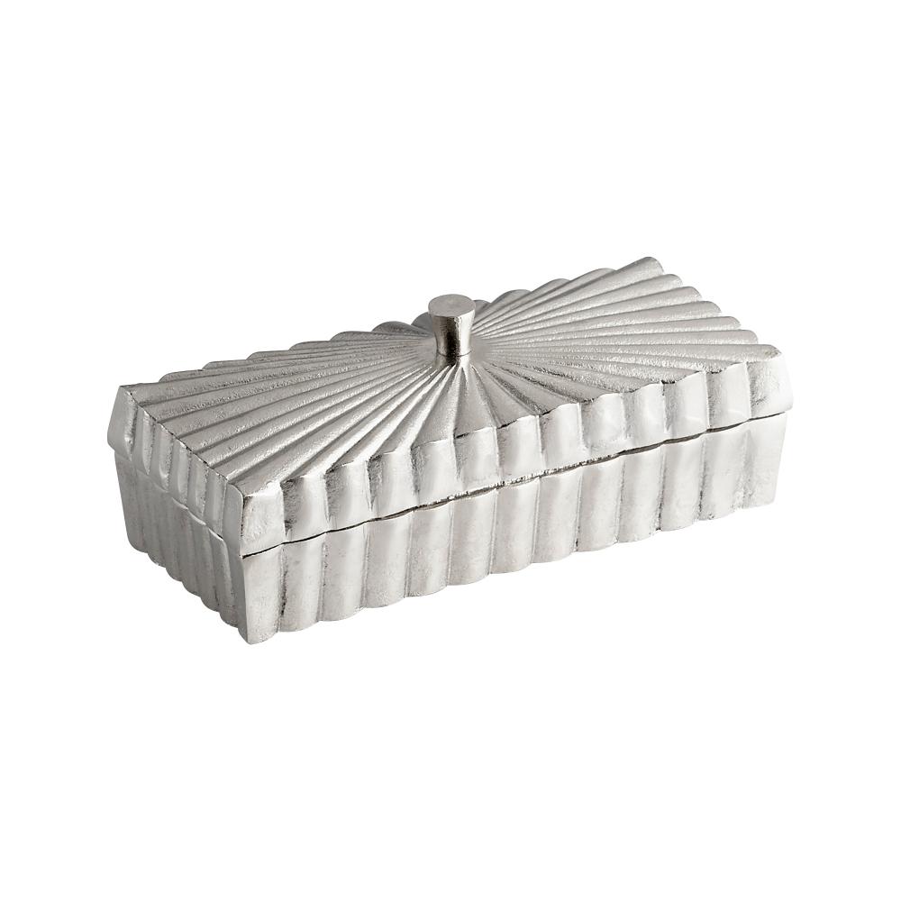Rectangle Buckingham Cont Silver