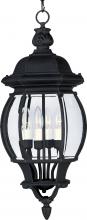 Maxim 1039BK - Crown Hill-Outdoor Hanging Lantern