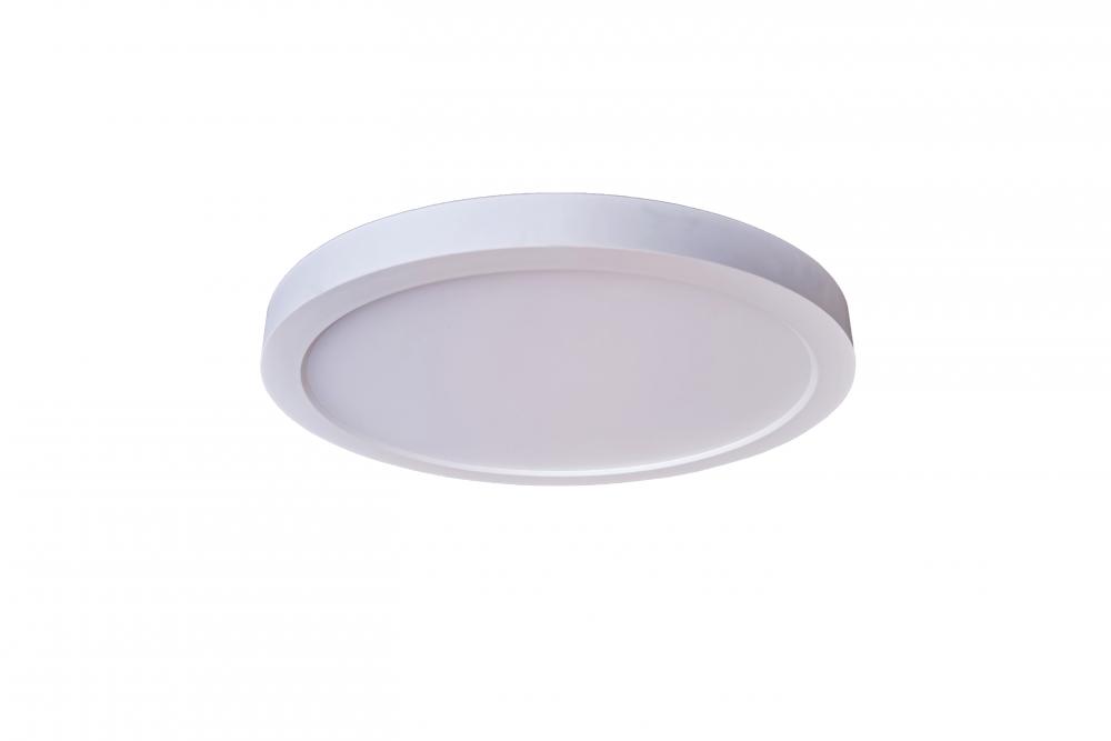 7&#34; Slim Line LED Flushmount in White