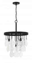 Craftmade P980FB4 - Vesi 4 Light Pendant in Flat Black