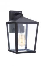 Craftmade ZA4614-MN - Olsen 1 Light Medium Outdoor Wall Lantern in Midnight