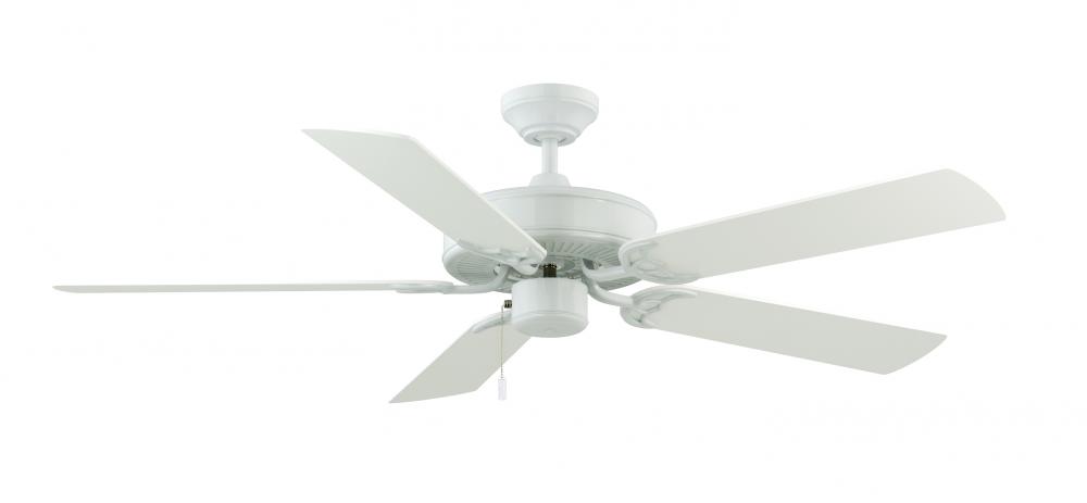 Dalton White 52&#34; Ceiling Fan