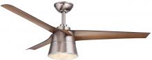 Wind River WR1638SSWAL - Cylon Stainless Walnut Ceiling Fan