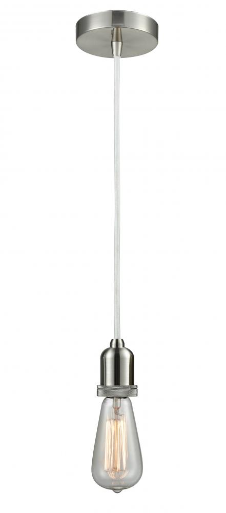 Whitney - 1 Light - 2 inch - Satin Nickel - Cord hung - Mini Pendant