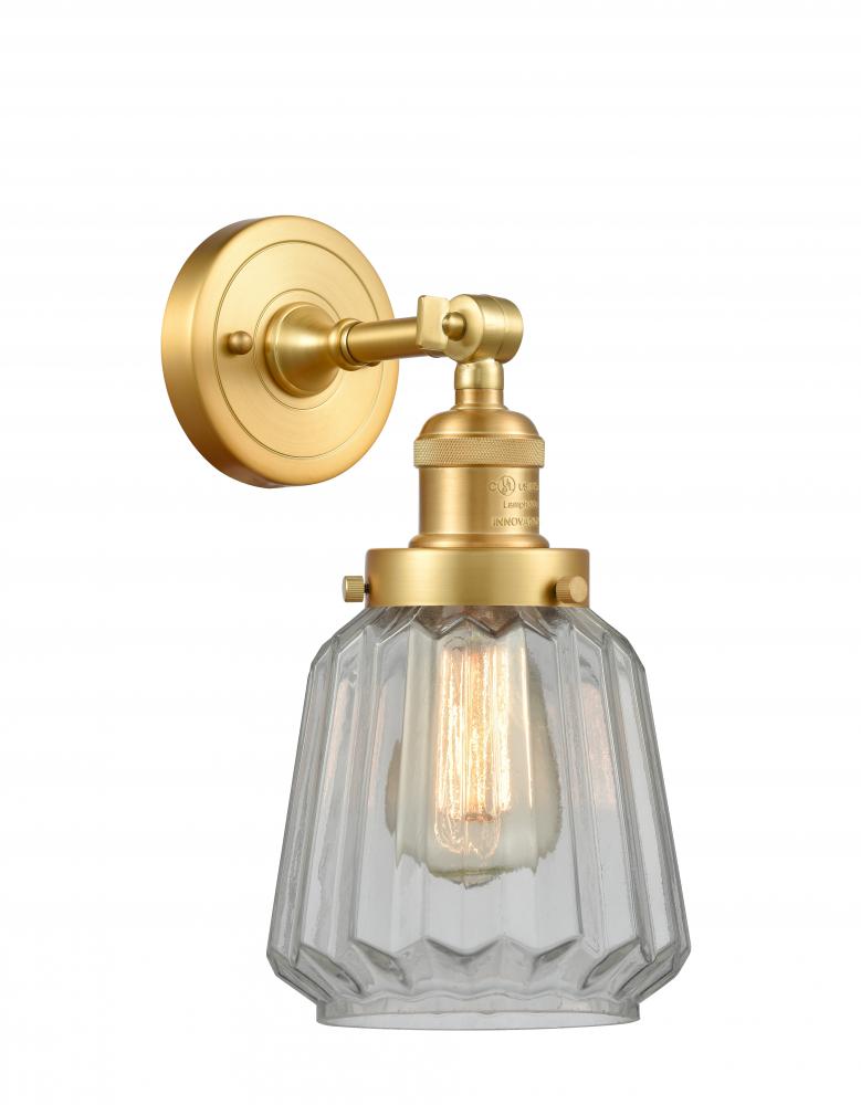 Chatham - 1 Light - 7 inch - Satin Gold - Sconce