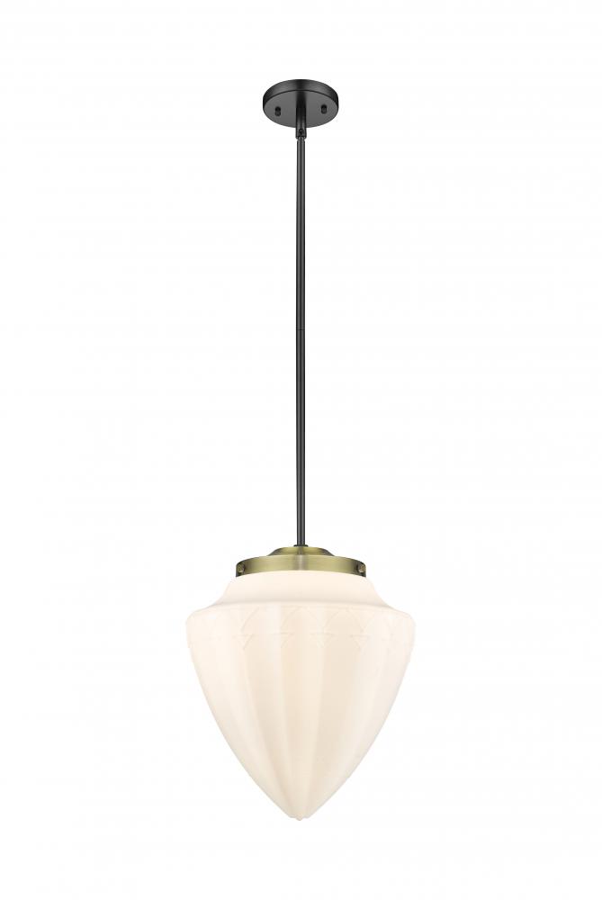 Beacon - 1 Light - 16 inch - Black Antique Brass - Cord hung - Pendant