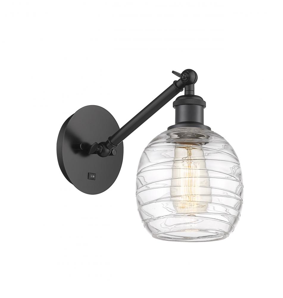 Belfast - 1 Light - 6 inch - Matte Black - Sconce