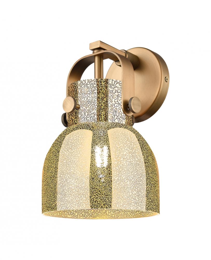 Pilaster II Bell - 1 Light - 7 inch - Brushed Brass - Sconce