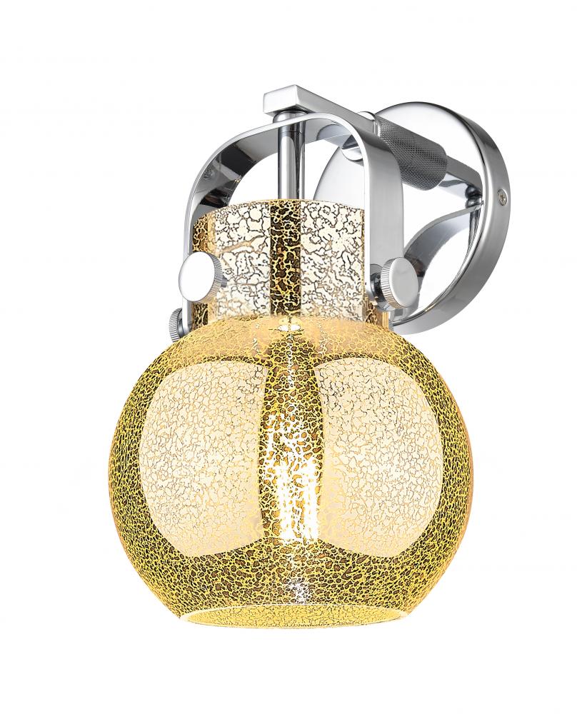 Pilaster II Sphere - 1 Light - 7 inch - Polished Chrome - Sconce