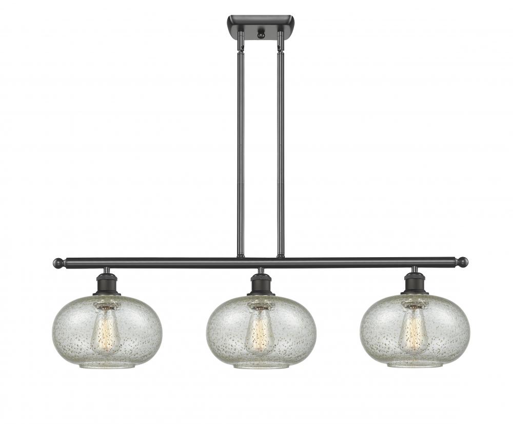 Gorham - 3 Light - 36 inch - Oil Rubbed Bronze - Cord hung - Island Light