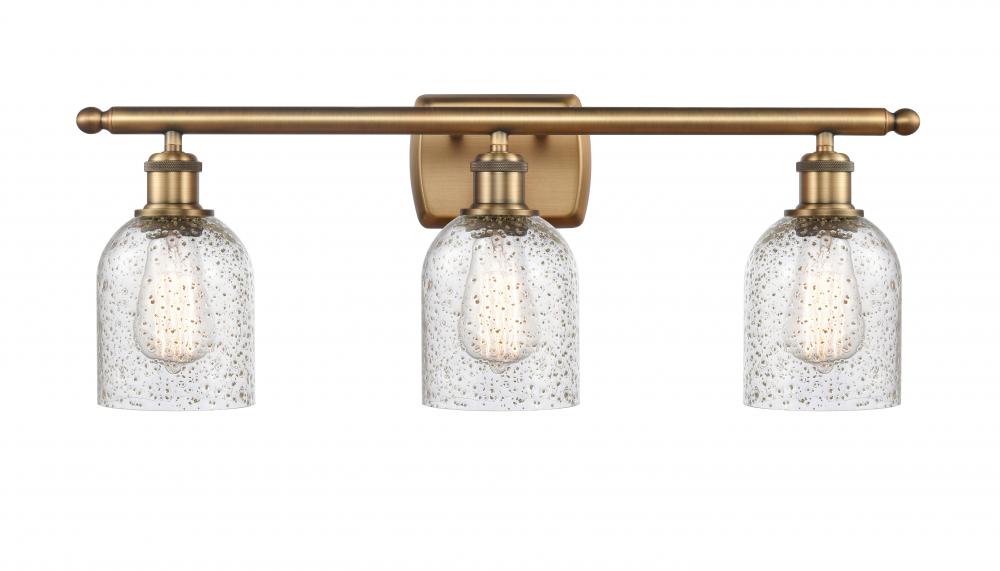 Caledonia - 3 Light - 25 inch - Brushed Brass - Bath Vanity Light