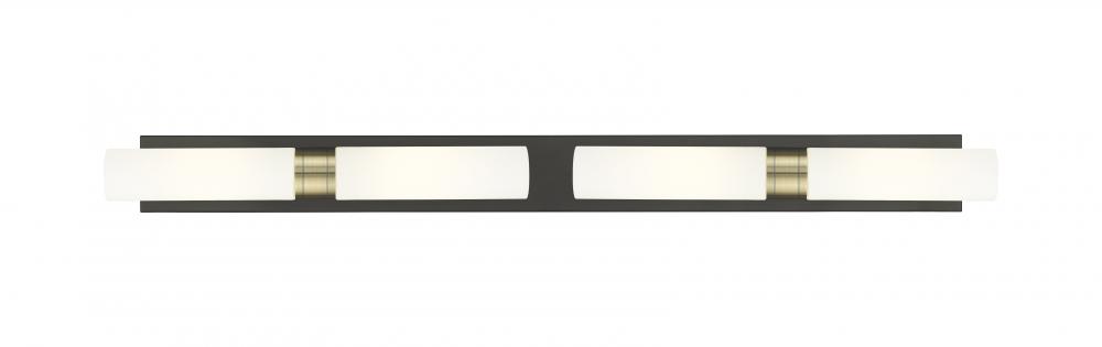 Boreas - 4 Light - 51 inch - Black Antique Brass - Bath Vanity Light