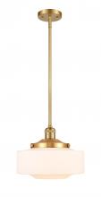 Innovations Lighting 201S-SG-G691-12 - Bridgeton - 1 Light - 12 inch - Satin Gold - Stem Hung - Mini Pendant