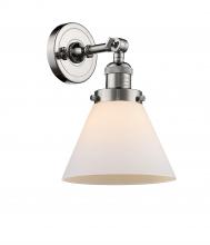 Innovations Lighting 203-PN-G41 - Cone - 1 Light - 8 inch - Polished Nickel - Sconce