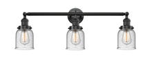 Innovations Lighting 205-OB-G54 - Bell - 3 Light - 30 inch - Oil Rubbed Bronze - Bath Vanity Light