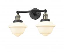 Innovations Lighting 208-BAB-G531 - Oxford - 2 Light - 17 inch - Black Antique Brass - Bath Vanity Light