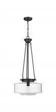 Innovations Lighting 221-1P-OB-G692-16 - Bridgeton - 1 Light - 16 inch - Oil Rubbed Bronze - Chain Hung - Pendant