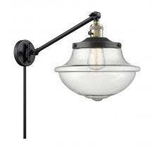 Innovations Lighting 237-BAB-G544 - Oxford - 1 Light - 12 inch - Black Antique Brass - Swing Arm