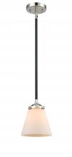 Innovations Lighting 284-1S-BPN-G61 - Cone - 1 Light - 6 inch - Black Polished Nickel - Cord hung - Mini Pendant