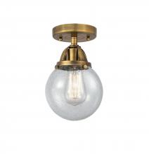 Innovations Lighting 288-1C-BB-G204-6 - Beacon - 1 Light - 6 inch - Brushed Brass - Semi-Flush Mount