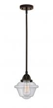 Innovations Lighting 288-1S-OB-G534 - Oxford - 1 Light - 8 inch - Oil Rubbed Bronze - Cord hung - Mini Pendant