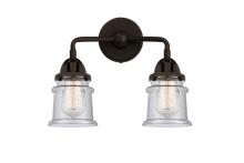 Innovations Lighting 288-2W-OB-G184S - Canton - 2 Light - 13 inch - Oil Rubbed Bronze - Bath Vanity Light