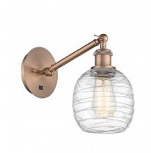 Innovations Lighting 317-1W-AC-G1013 - Belfast - 1 Light - 6 inch - Antique Copper - Sconce