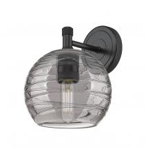 Innovations Lighting 434-1W-BK-G1213-6SM - Crown Point - 1 Light - 6 inch - Matte Black - Sconce