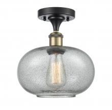 Innovations Lighting 516-1C-BAB-G247 - Gorham - 1 Light - 10 inch - Black Antique Brass - Semi-Flush Mount